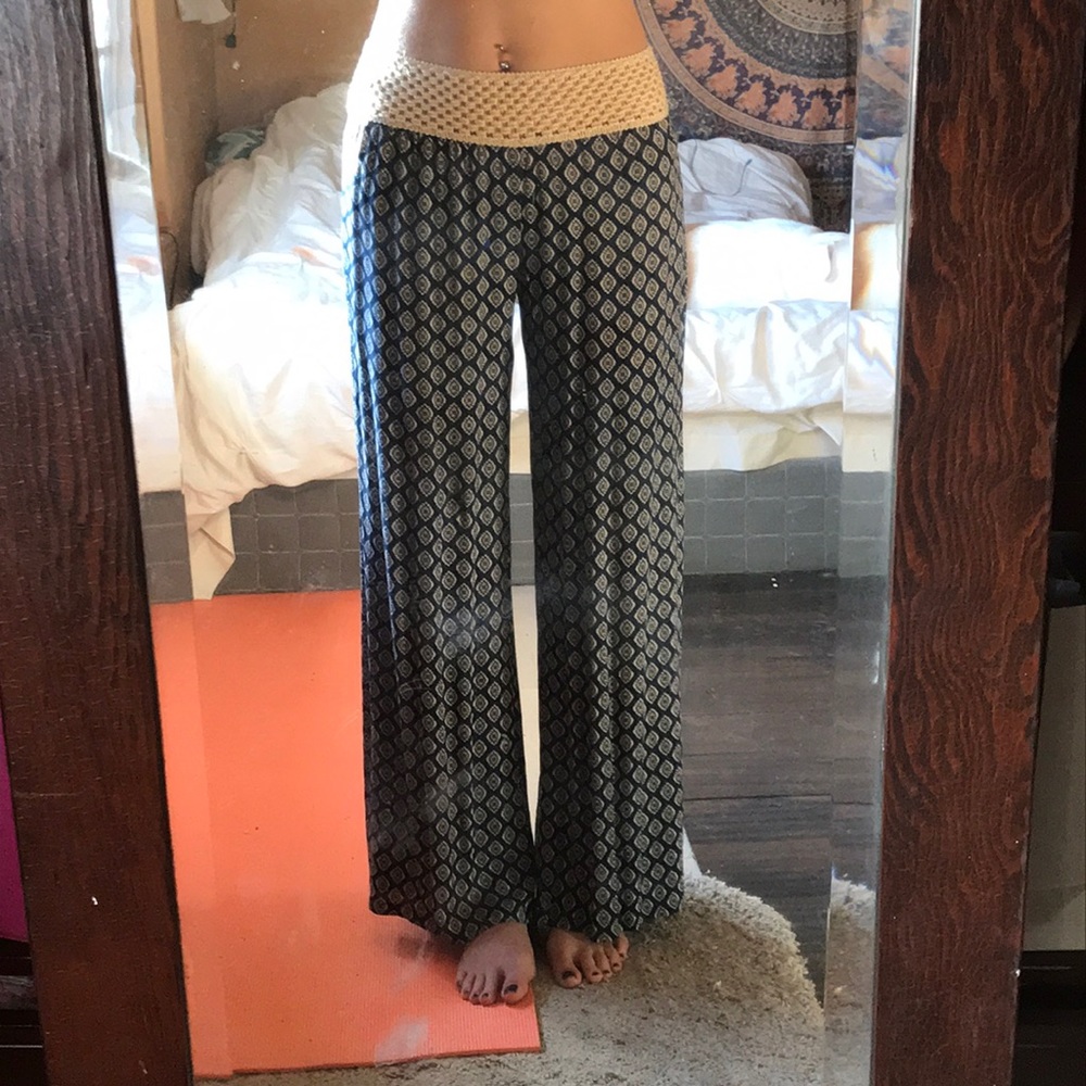 Hippie pants!